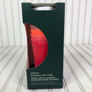 NWT Starbucks Christmas 2019 Reusable Hot Cups